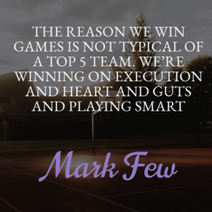 Mark few sayings