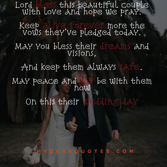 wedding prayers