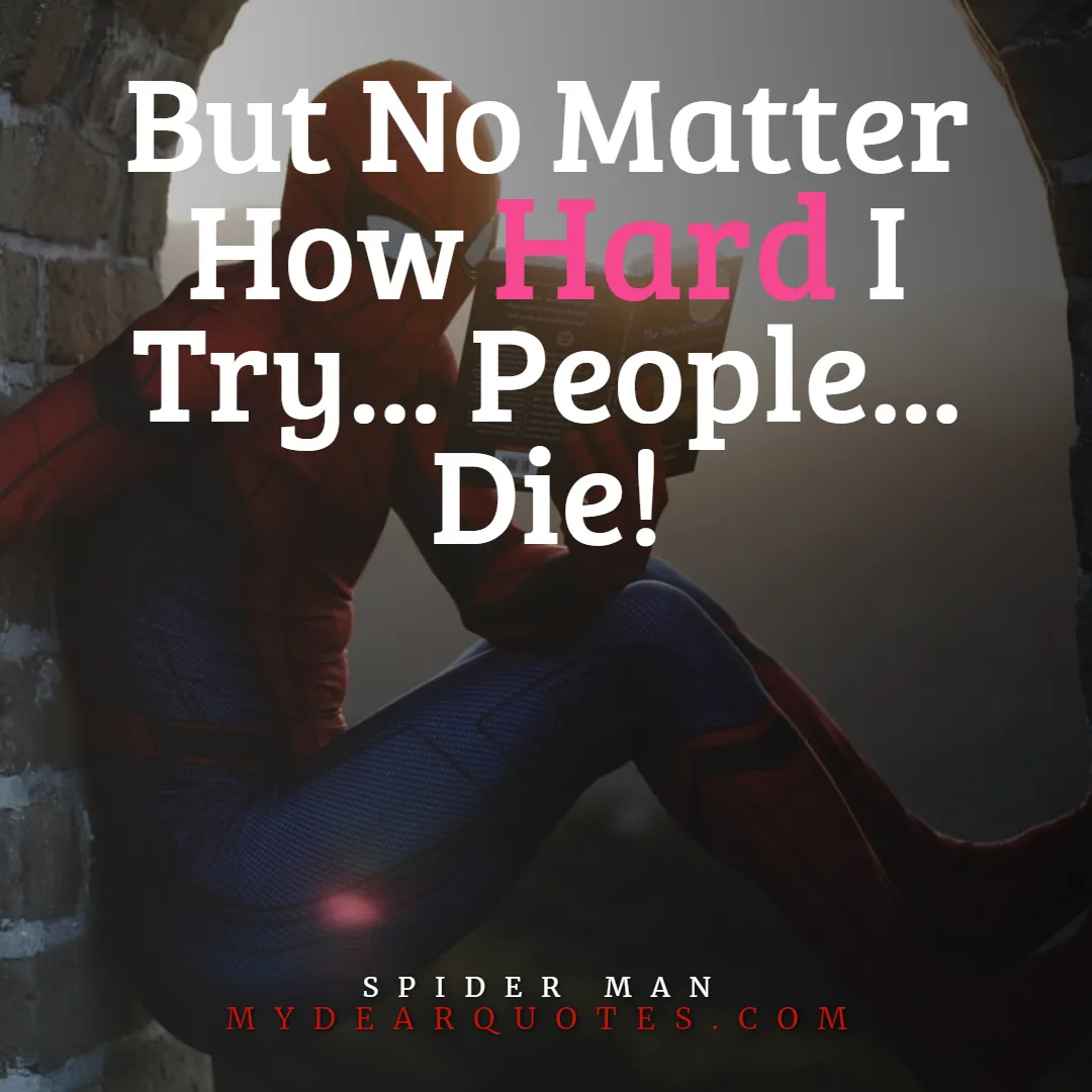 spider man quotes