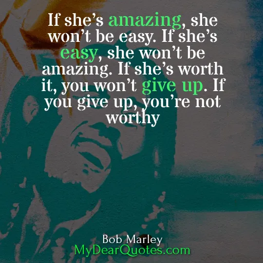 bob marley quotes about women