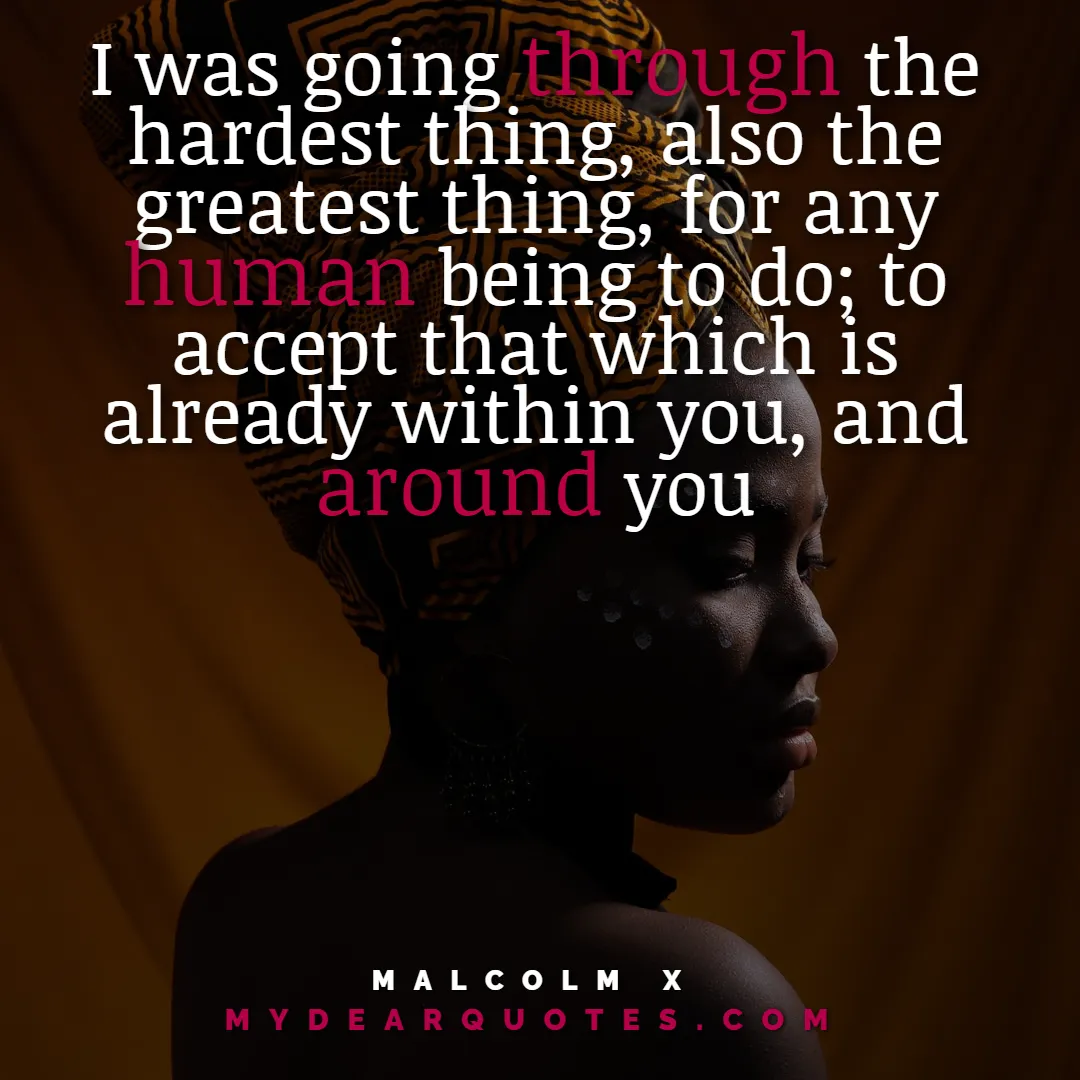 Malcolm X Phrases