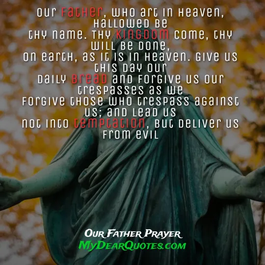 our father prayer in the bible