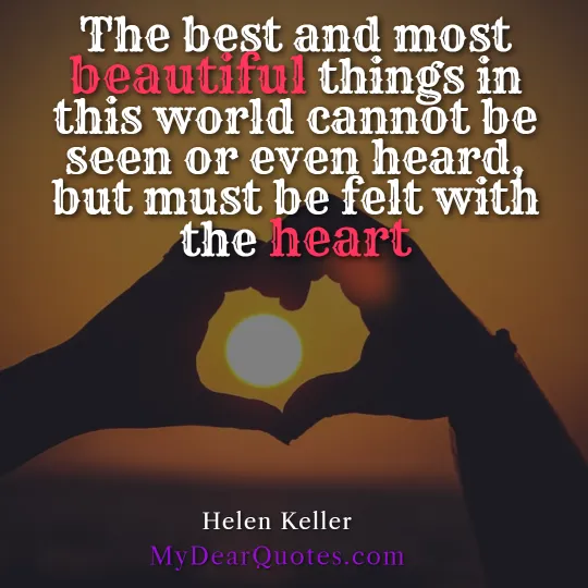 Helen Keller sayings