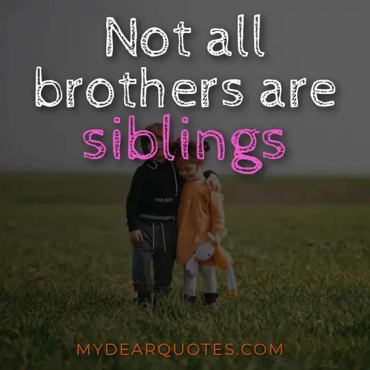 siblings sayings and phrases