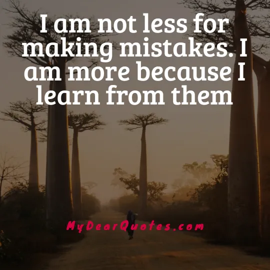 fix mistakes quotes