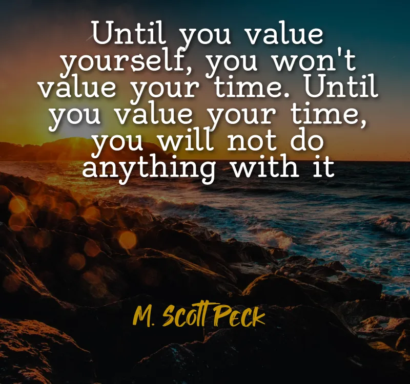 M. Scott Peck affirmations