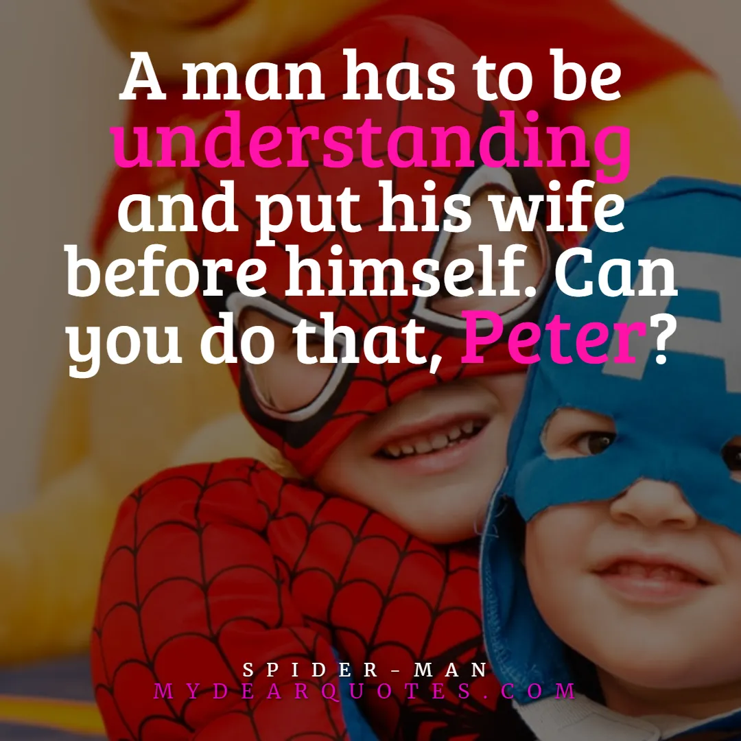 spider man famous quotes