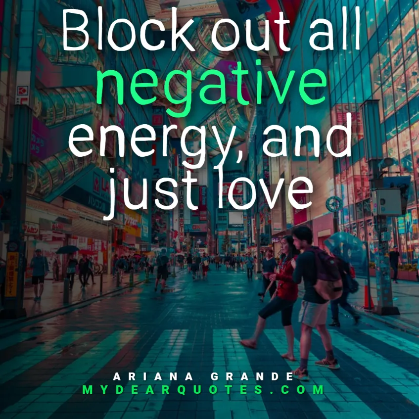 negative energy blessings