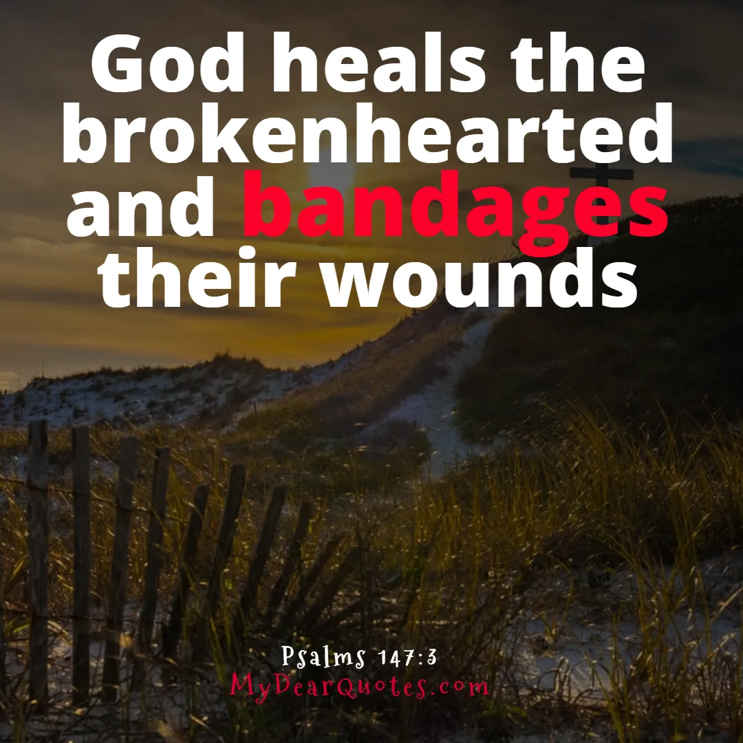 broken heart bible verses