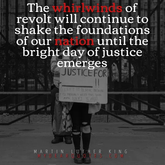 martin luther king quotes on justice