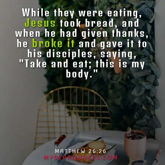the lord's supper scripture