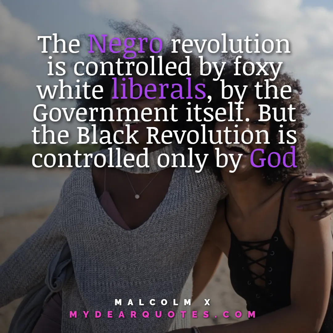 Malcolm X White Liberal Quote