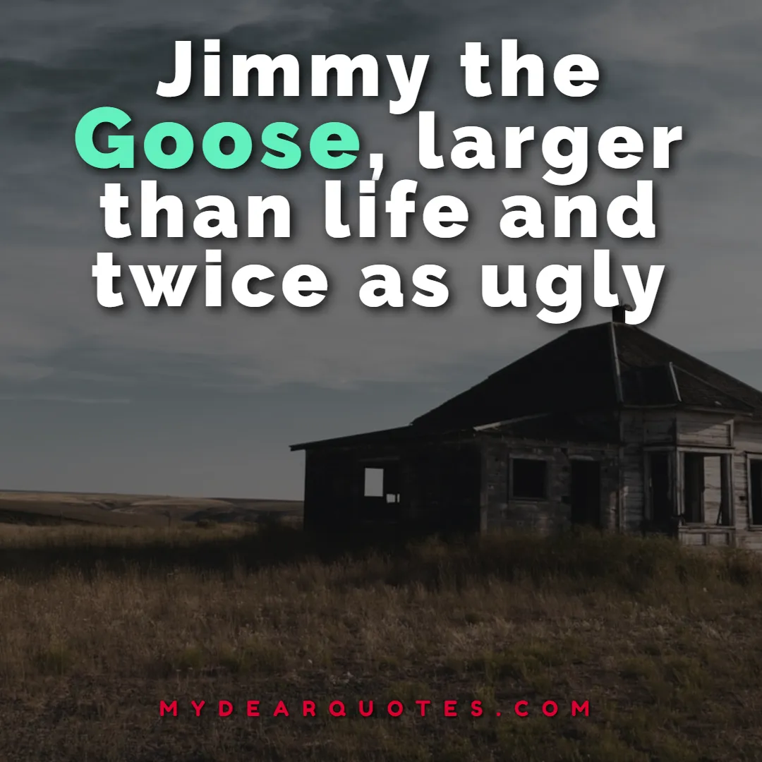 Jimmy the Goose quote