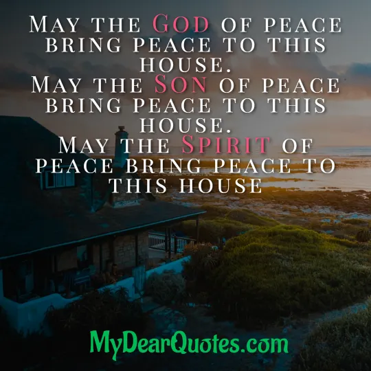 god of peace sayings