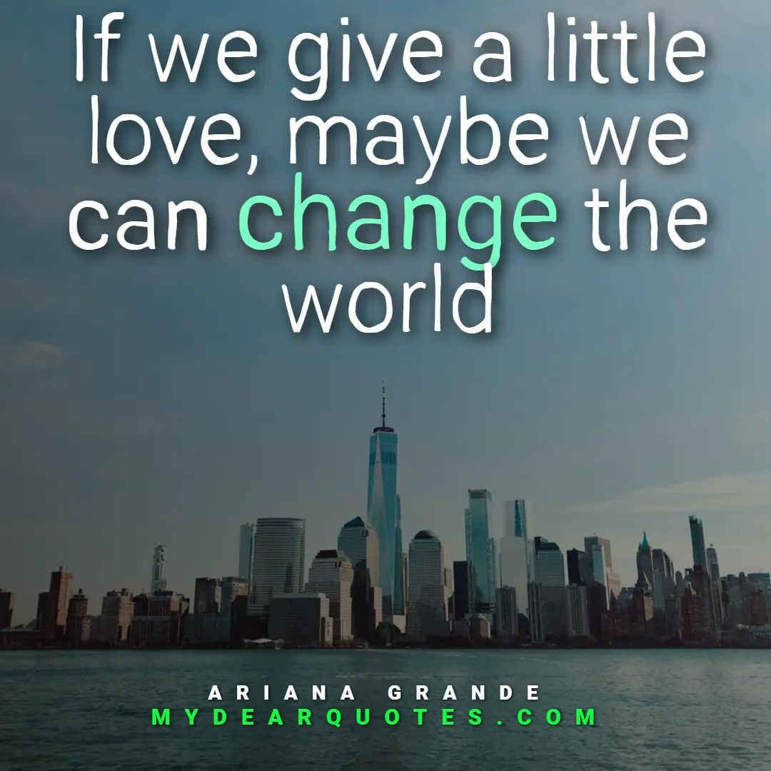 change the world quote