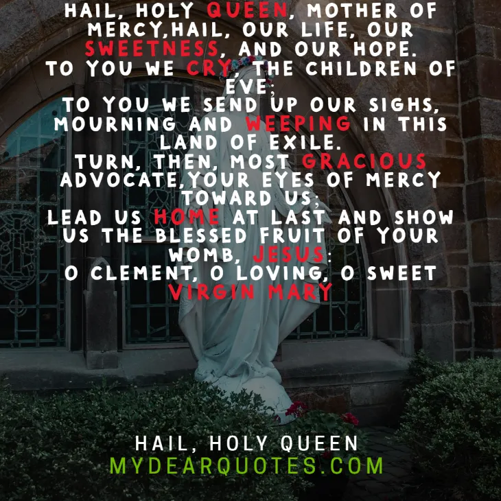 salve regina prayer