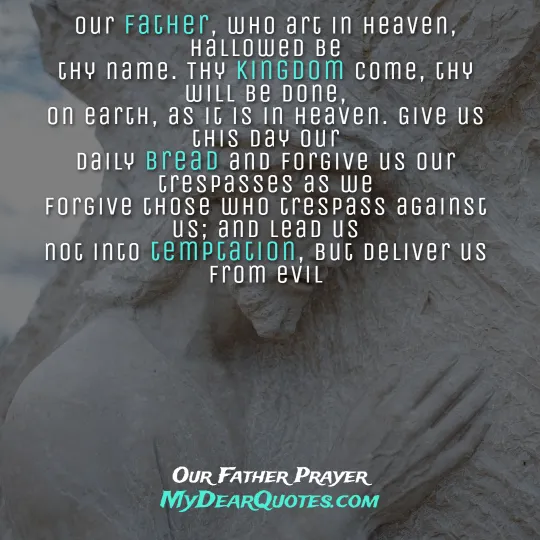 prayer our father
