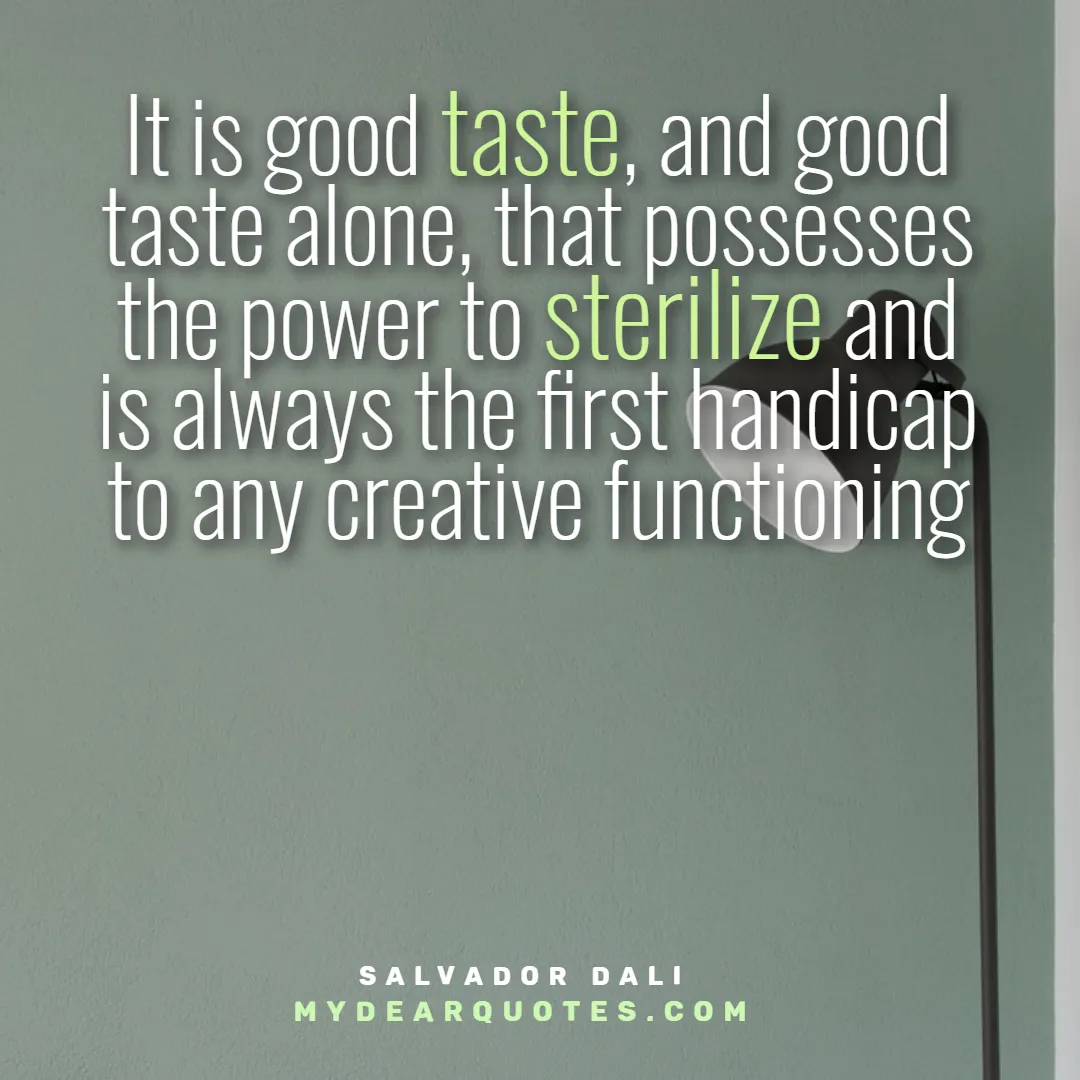 Salvador Dali sayings