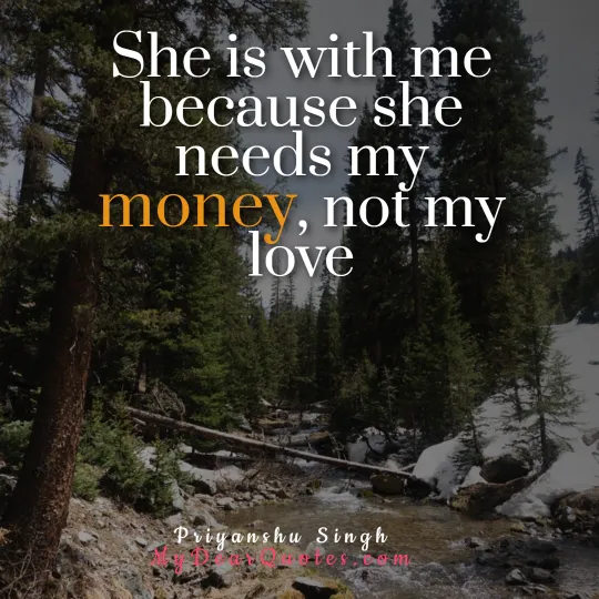 gold digger quote