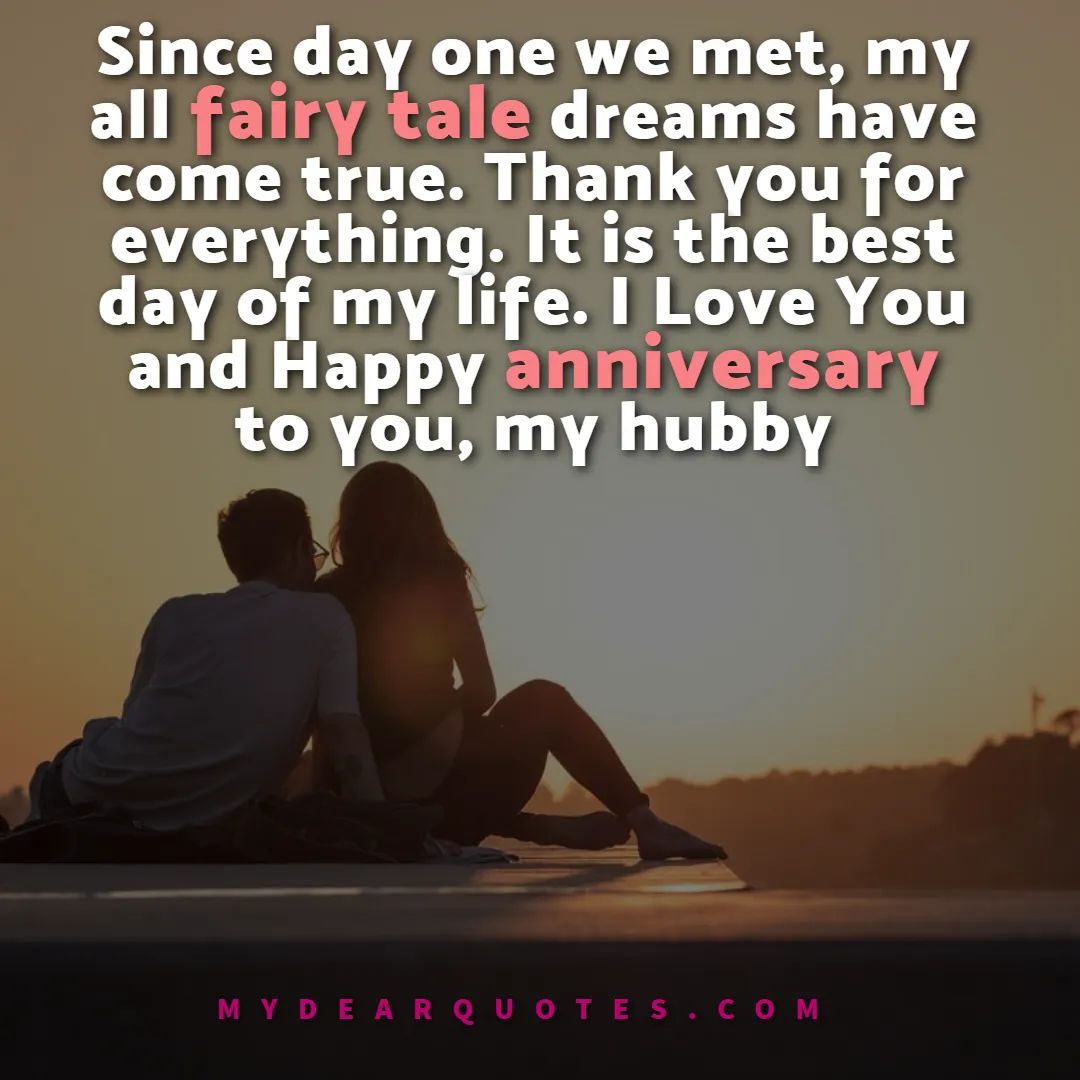 first wedding anniversary quotes for husband