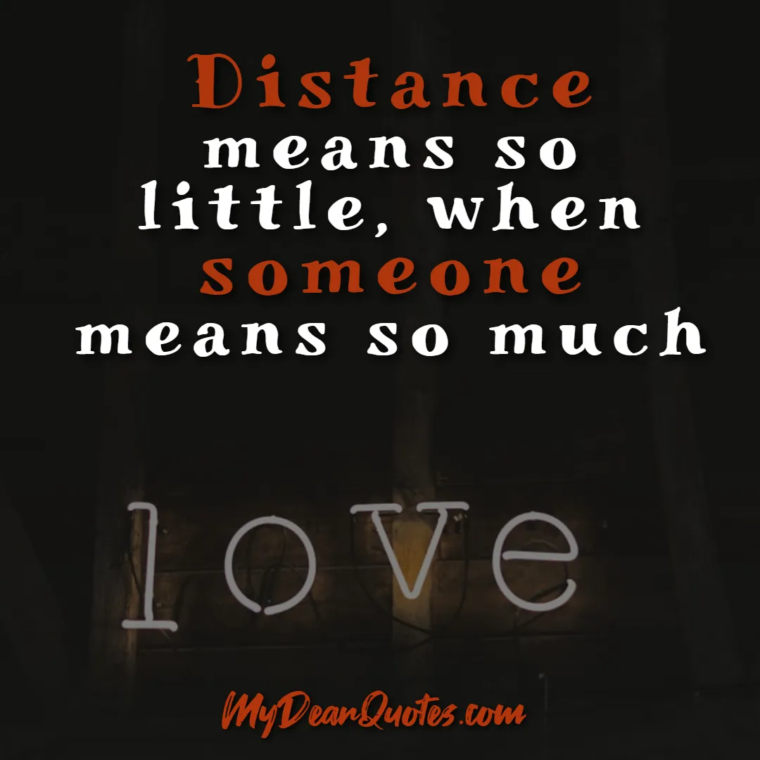love distance quotes