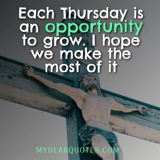 thursday love and blessings