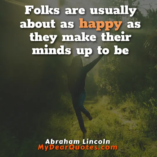 Abraham Lincoln affirmations