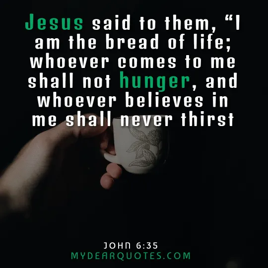 John 6:35 verse