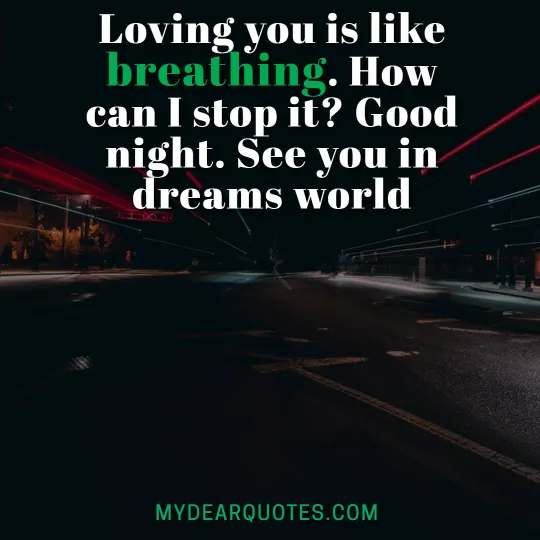 good night love quotes for him