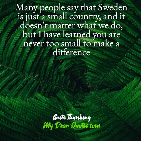 inspirational Greta Thunberg Quotes