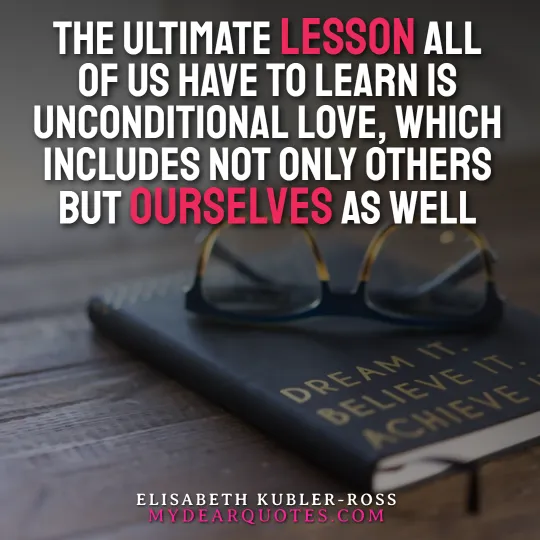 lesson learned quotes on love