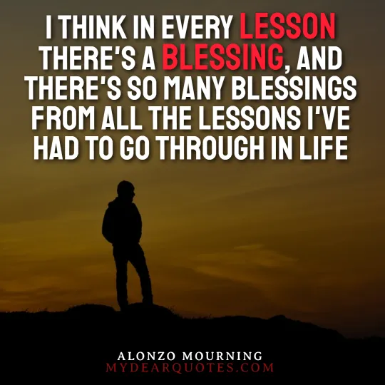 Alonzo Mourning sayings