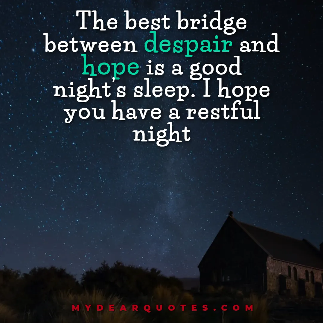 sleep quotes for him