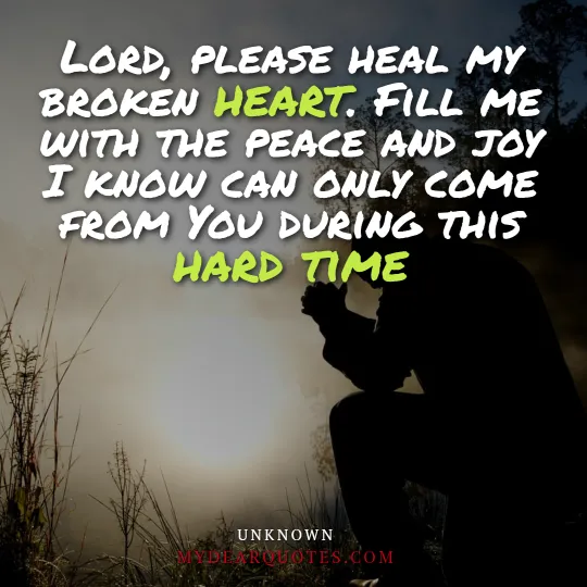 short prayer for healing and recovery for a family member