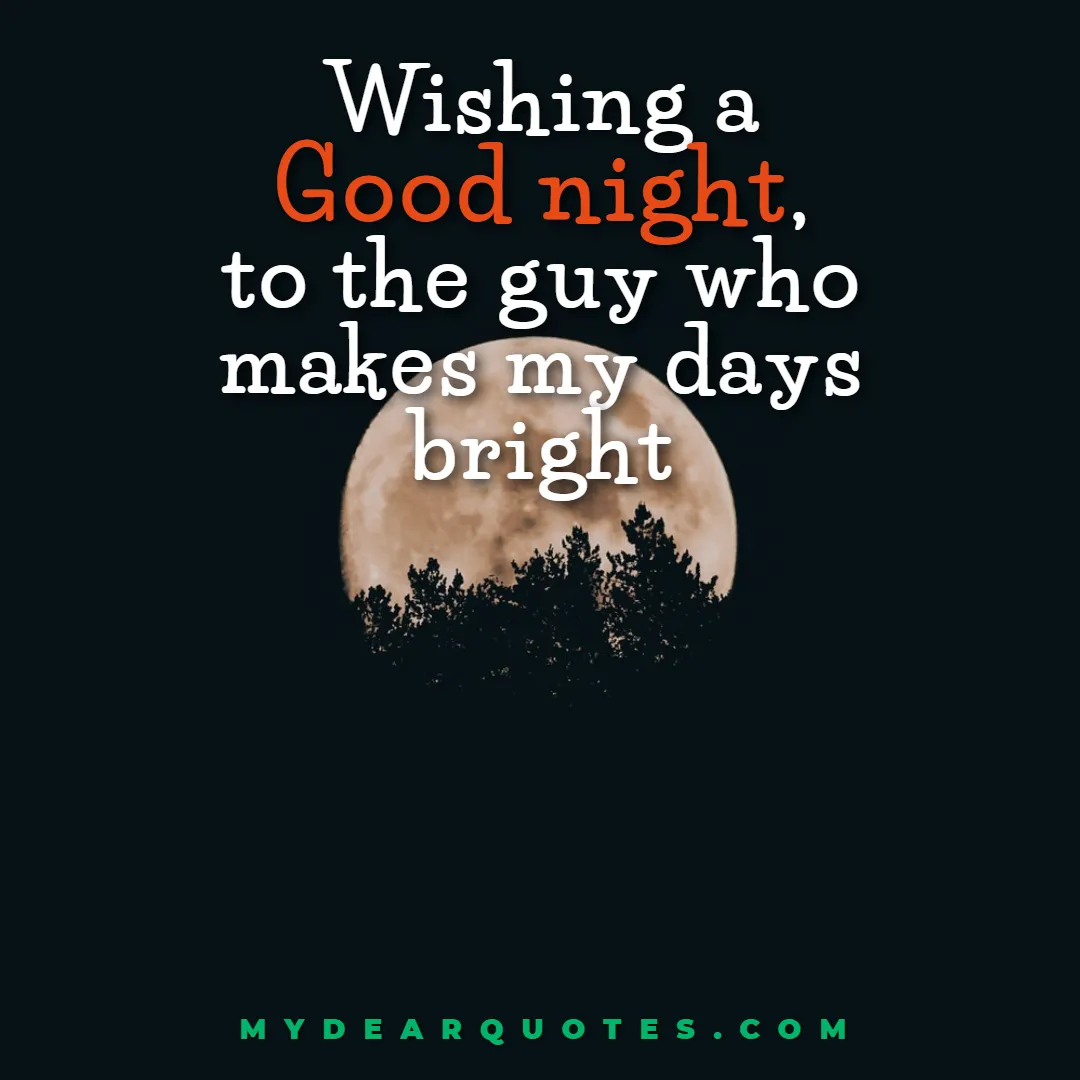 sleep well quotes for him
