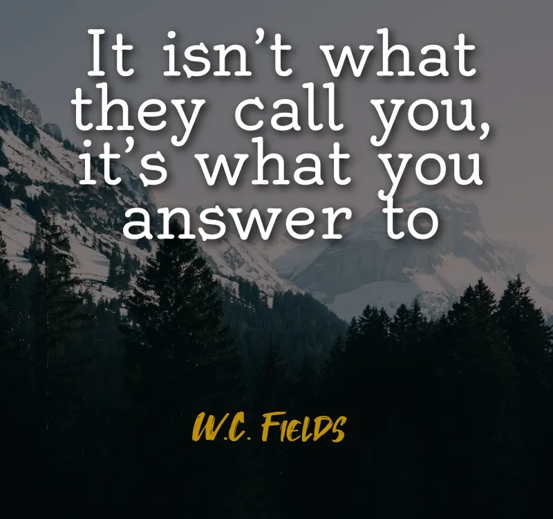 W.C. Fields