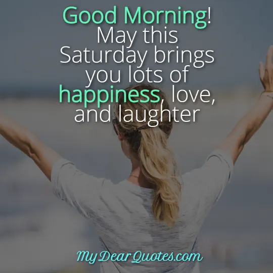 good morning saturday blessings