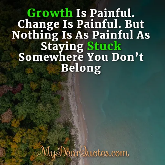 sayings about growth and change