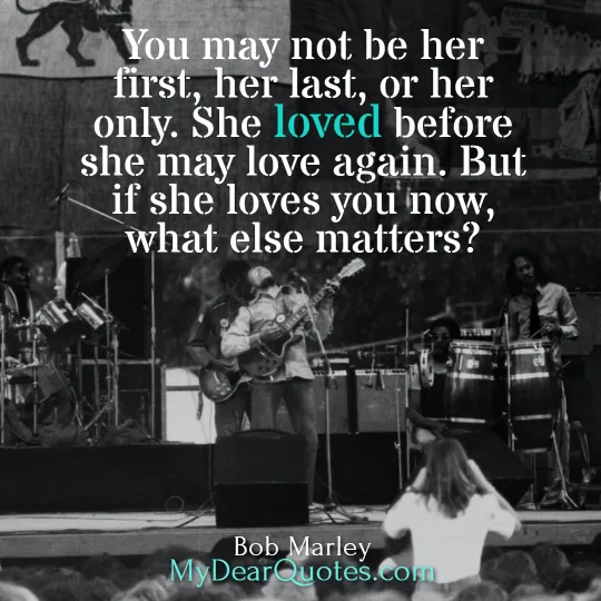 she's not perfect bob marley