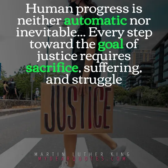 mlk jr quotes about justice