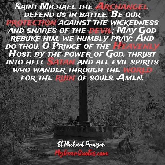 prayer to the archangels