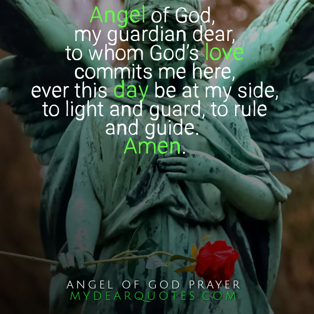 prayer to our guardian angel