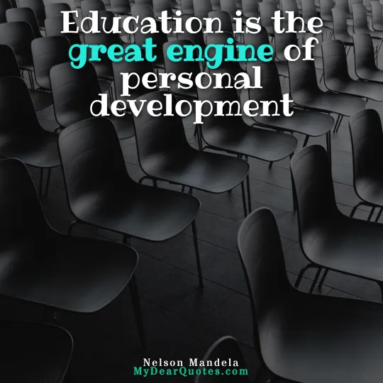 importance of education quotes nelson mandela