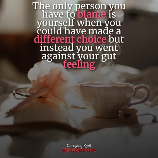 believe in your gut feeling quotes