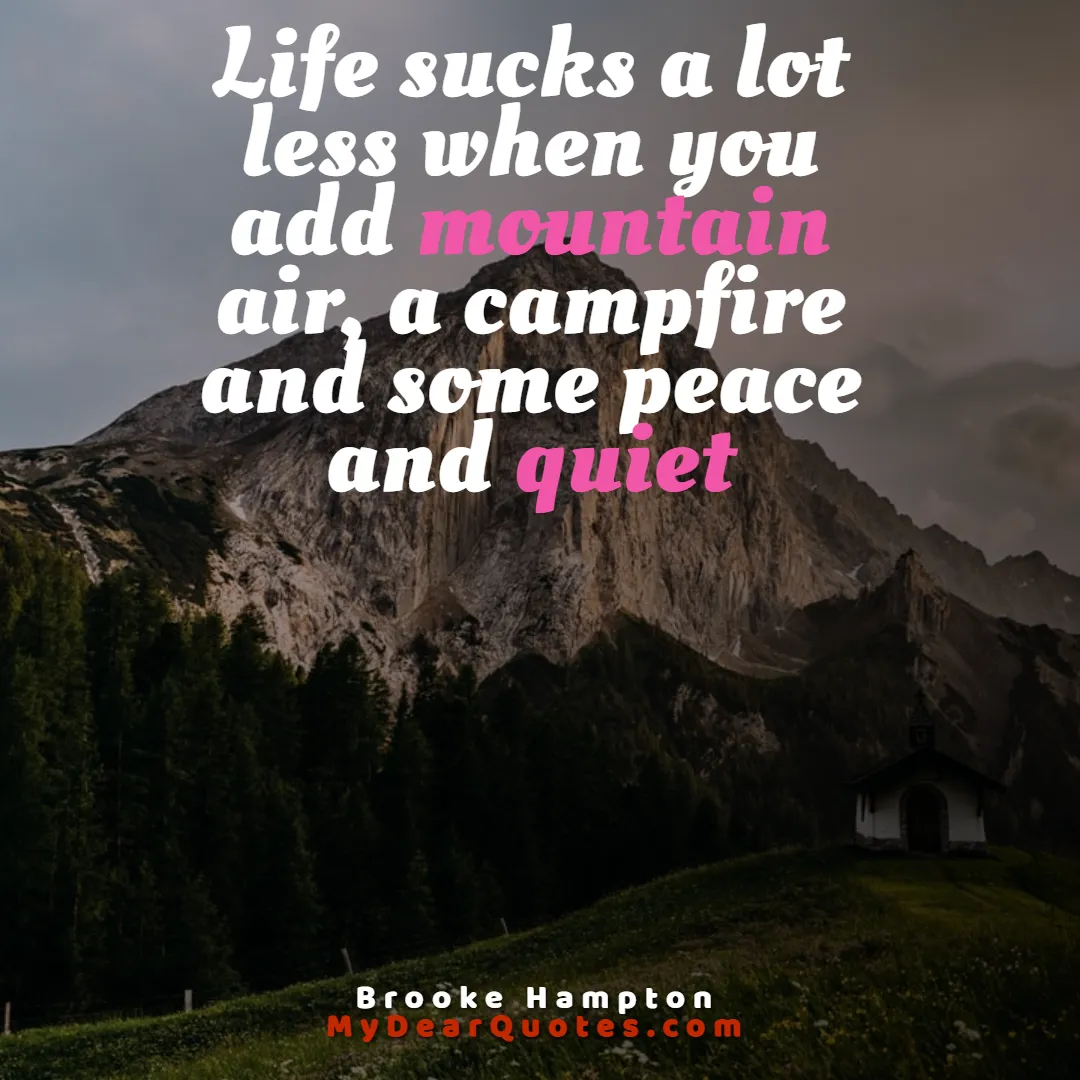 peaceful beautiful of nature quotes