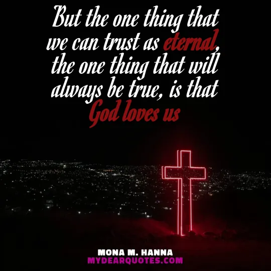 eternal god love quote