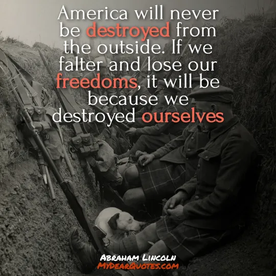 america destroyed sayings