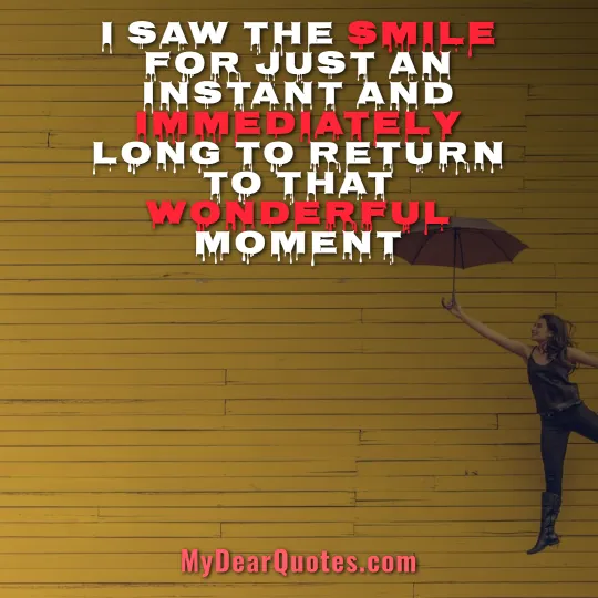 amazing smile woman quote