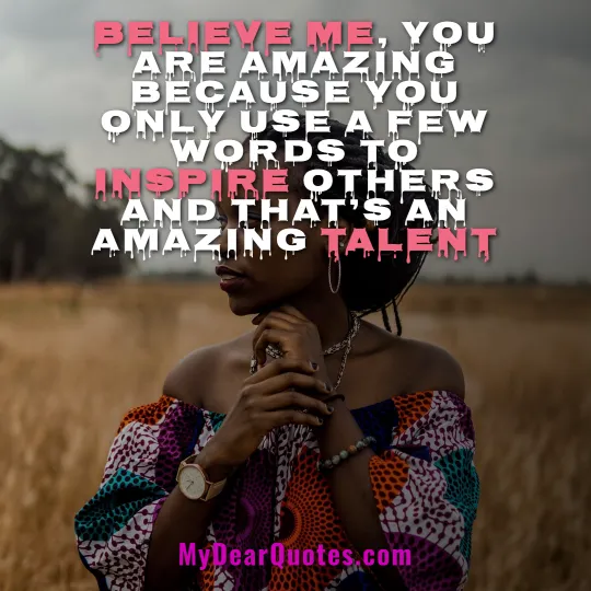 to an amazing woman quotes