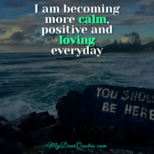 positive affirmations for general anxiety disorder